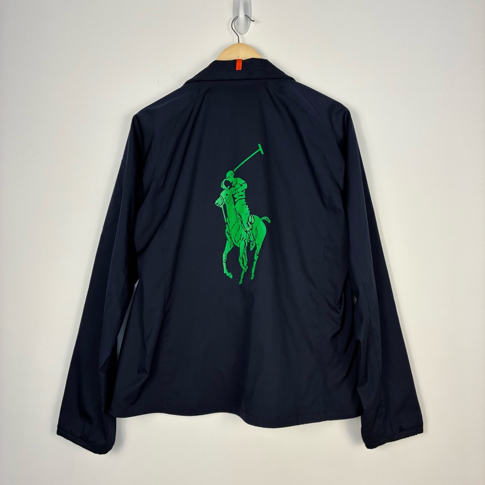 Women’s Ralph Lauren US Open navy and green tennis jacket size XL